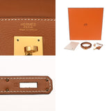 HERMES エルメス ケリー 32 内縫い 2WAY ゴールド □J刻印(2006年頃) レディース スイフト ハンドバッグ ABランク 中古 銀蔵