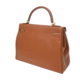 HERMES エルメス ケリー 32 内縫い 2WAY ゴールド □J刻印(2006年頃) レディース スイフト ハンドバッグ ABランク 中古 銀蔵