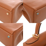 HERMES エルメス ケリー 32 内縫い 2WAY ゴールド □J刻印(2006年頃) レディース スイフト ハンドバッグ ABランク 中古 銀蔵