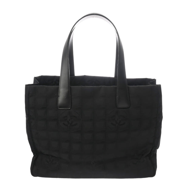 CHANEL シャネル ニュートラベルライン トート MM ブラック A15991 レディース ナイロン ハンドバッグ ABランク 中古 銀蔵