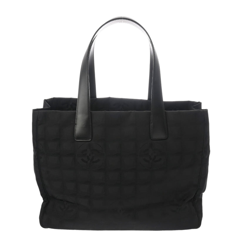 CHANEL シャネル ニュートラベルライン トート MM ブラック A15991 レディース ナイロン ハンドバッグ ABランク 中古 銀蔵