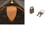 LOUIS VUITTON ルイヴィトン モノグラム スピーディ 35 ブラウン M41524 レディース モノグラムキャンバス ハンドバッグ Bランク 中古 銀蔵