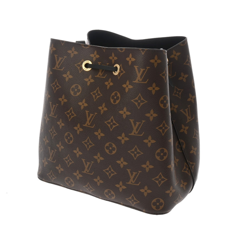 LOUIS VUITTON ルイヴィトン モノグラム ネオノエ ブラウン ノワール M44020 レディース モノグラムキャンバス ショルダーバッグ Bランク 中古 銀蔵