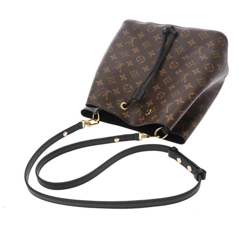 LOUIS VUITTON ルイヴィトン モノグラム ネオノエ ブラウン ノワール M44020 レディース モノグラムキャンバス ショルダーバッグ Bランク 中古 銀蔵