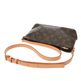 LOUIS VUITTON ルイヴィトン モノグラム トロター ブラウン M51240 レディース モノグラムキャンバス ショルダーバッグ ABランク 中古 銀蔵
