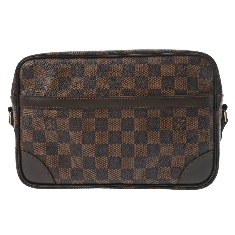 LOUIS VUITTON ルイヴィトン ダミエ トロカデロ L SPオーダー ブラウン ユニセックス ダミエキャンバス ショルダーバッグ ABランク 中古 銀蔵