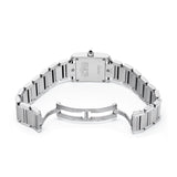 カルティエ タンク フランセーズ SM W51008Q3 ホワイト レディース 腕時計 クォーツ 中古 銀蔵