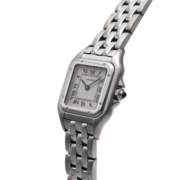 カルティエ パンテール SM W25033P5 シルバー レディース 腕時計 クォーツ 中古 銀蔵