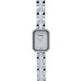 シャネル プルミエール ベゼルダイヤ H2132 ホワイトラッカー レディース 腕時計 クォーツ 中古 銀蔵