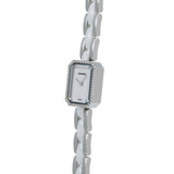 シャネル プルミエール ベゼルダイヤ H2132 ホワイトラッカー レディース 腕時計 クォーツ 中古 銀蔵