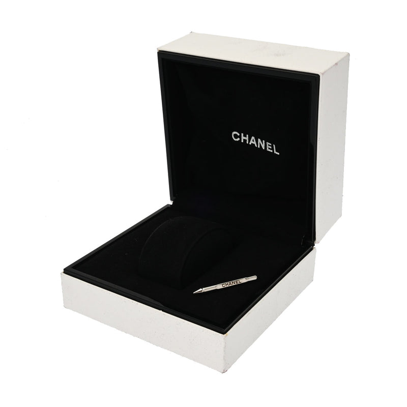 シャネル プルミエール ベゼルダイヤ H2132 ホワイトラッカー レディース 腕時計 クォーツ 中古 銀蔵