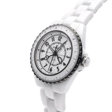 シャネル J12 クチュール 33mm H9763 ホワイト レディース 腕時計 クォーツ 中古 銀蔵