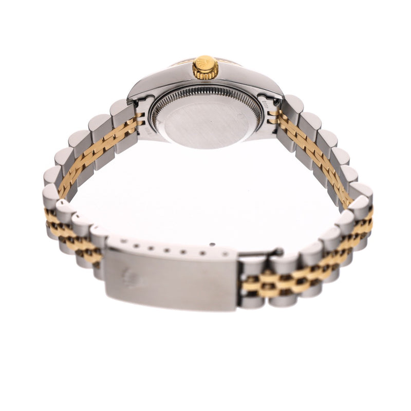 ロレックス デイトジャスト 10Pダイヤ 79173G K番(2001年頃製造) シャンパンコンピュータ/ダイヤモンド レディース 腕時計 自動巻き 中古 銀蔵