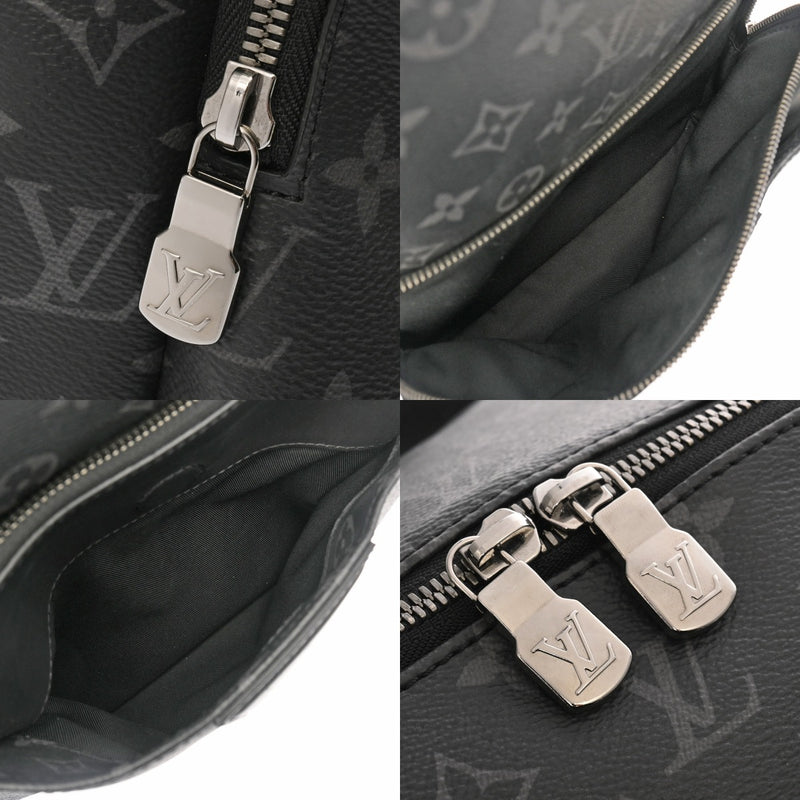 LOUIS VUITTON ルイヴィトン モノグラムエクリプス アポロ バックパック 黒 M43186 メンズ モノグラムキャンバス リュック・デイパック Aランク 中古 銀蔵