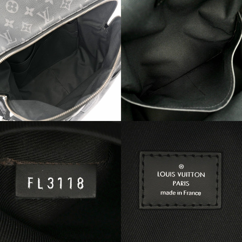 LOUIS VUITTON ルイヴィトン モノグラムエクリプス アポロ バックパック 黒 M43186 メンズ モノグラムキャンバス リュック・デイパック Aランク 中古 銀蔵
