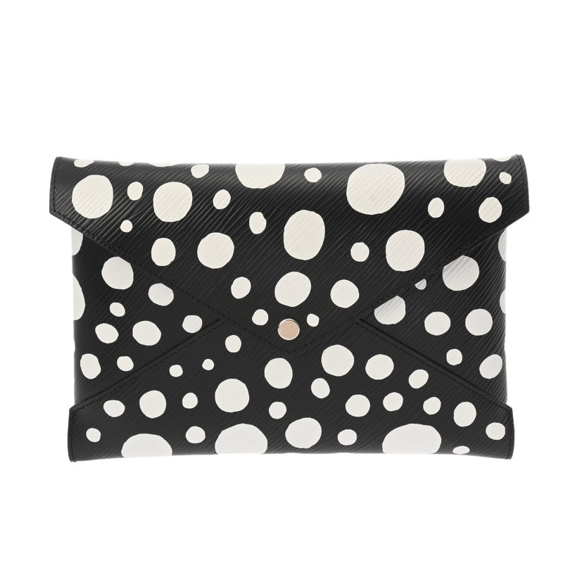 LOUIS VUITTON ルイヴィトン ポシェットキリガミ 草間彌生 コラボ マルチカラー M81959 レディース レザー アクセサリーポーチ Aランク 中古 銀蔵