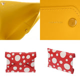 LOUIS VUITTON ルイヴィトン ポシェットキリガミ 草間彌生 コラボ マルチカラー M81959 レディース レザー アクセサリーポーチ Aランク 中古 銀蔵