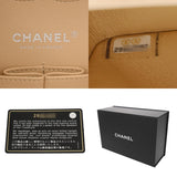 CHANEL シャネル マトラッセ チェーンショルダー Wフラップ 25cm ベージュ A01112 レディース キャビアスキン ショルダーバッグ 新同 中古 銀蔵