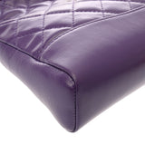 CHANEL シャネル マトラッセ シャネル31 パープル レディース シャイニーカーフスキン ショルダーバッグ 未使用 銀蔵