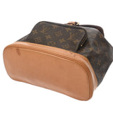 LOUIS VUITTON ルイヴィトン モノグラム モンスリ MM ブラウン M51136 レディース モノグラムキャンバス リュック・デイパック Bランク 中古 銀蔵