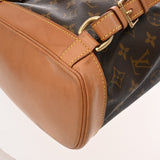 LOUIS VUITTON ルイヴィトン モノグラム モンスリ MM ブラウン M51136 レディース モノグラムキャンバス リュック・デイパック Bランク 中古 銀蔵