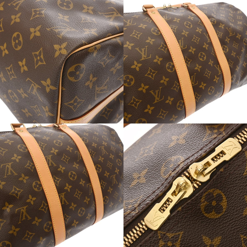 LOUIS VUITTON ルイヴィトン モノグラム キーポル バンドリエール 45 2WAY ブラウン M41418 ユニセックス モノグラムキャンバス ボストンバッグ ABランク 中古 銀蔵