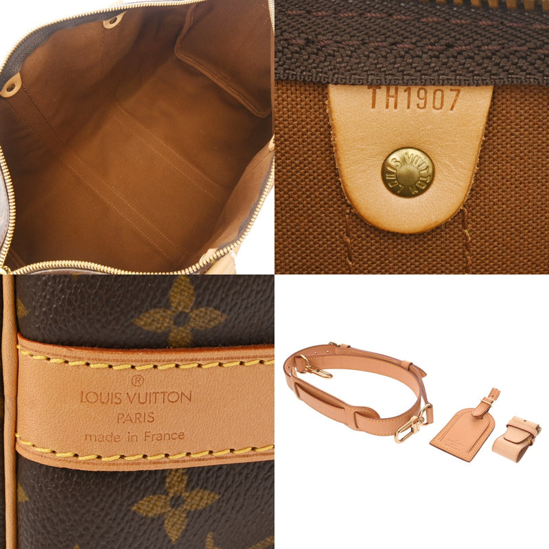 LOUIS VUITTON ルイヴィトン モノグラム キーポル バンドリエール 45 2WAY ブラウン M41418 ユニセックス モノグラムキャンバス ボストンバッグ ABランク 中古 銀蔵