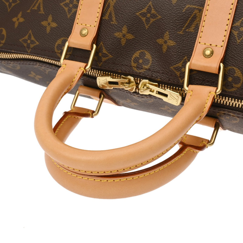LOUIS VUITTON ルイヴィトン モノグラム キーポル バンドリエール 45 2WAY ブラウン M41418 ユニセックス モノグラムキャンバス ボストンバッグ ABランク 中古 銀蔵
