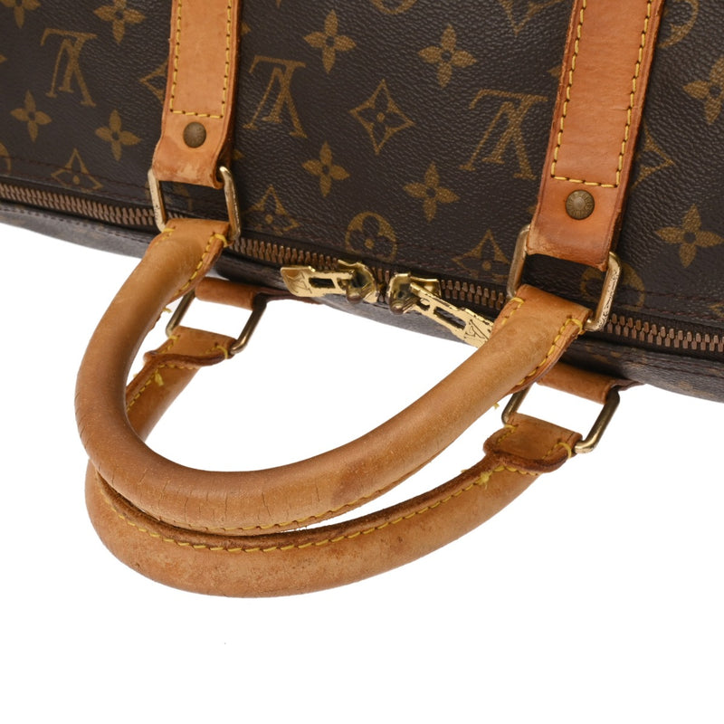 LOUIS VUITTON ルイヴィトン モノグラム キーポル バンドリエール 50 2WAY ブラウン M41416 ユニセックス モノグラムキャンバス ボストンバッグ Bランク 中古 銀蔵