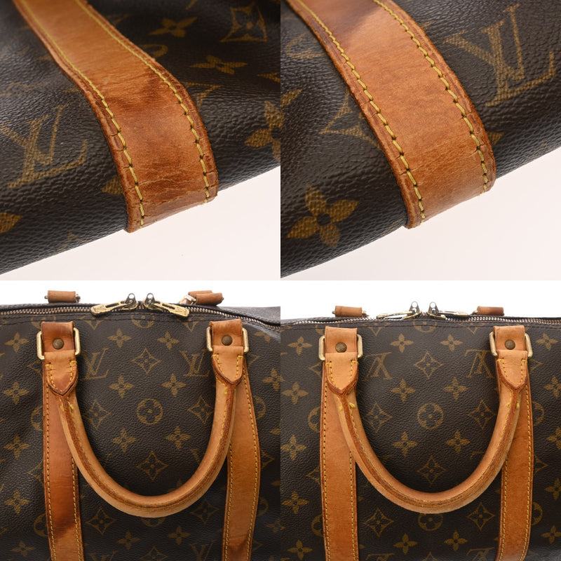 LOUIS VUITTON ルイヴィトン モノグラム キーポル バンドリエール 50 2WAY ブラウン M41416 ユニセックス モノグラムキャンバス ボストンバッグ Bランク 中古 銀蔵