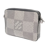 LOUIS VUITTON ルイヴィトン ダミエグラフィット3D トリオメッセンジャー アンタークティカ N50027 メンズ ダミエグラフィットキャンバス ショルダーバッグ ABランク 中古 銀蔵
