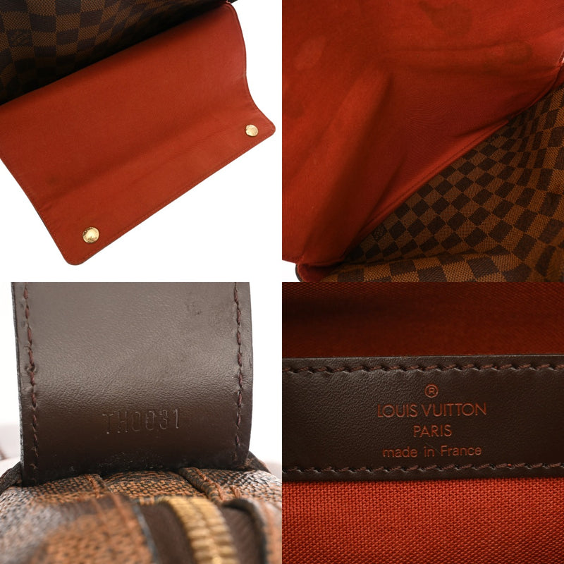 LOUIS VUITTON ルイヴィトン ダミエ ナヴィグリオ ブラウン N45255 ユニセックス ダミエキャンバス ショルダーバッグ Bランク 中古 銀蔵