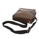 LOUIS VUITTON ルイヴィトン ダミエ ナヴィグリオ ブラウン N45255 ユニセックス ダミエキャンバス ショルダーバッグ Bランク 中古 銀蔵