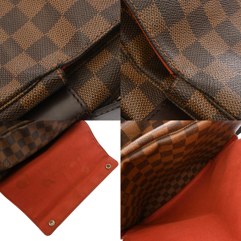 LOUIS VUITTON ルイヴィトン ダミエ ナヴィグリオ ブラウン N45255 ユニセックス ダミエキャンバス ショルダーバッグ Bランク 中古 銀蔵