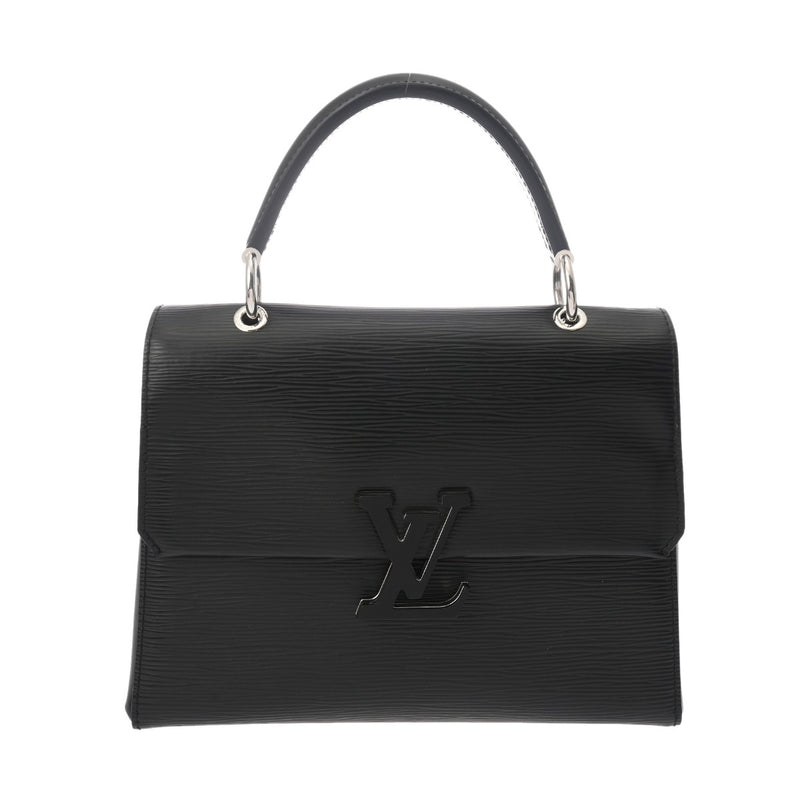LOUIS VUITTON ルイヴィトン エピ グルネル PM ノワール M53695 レディース エピレザー ハンドバッグ Aランク 中古 銀蔵