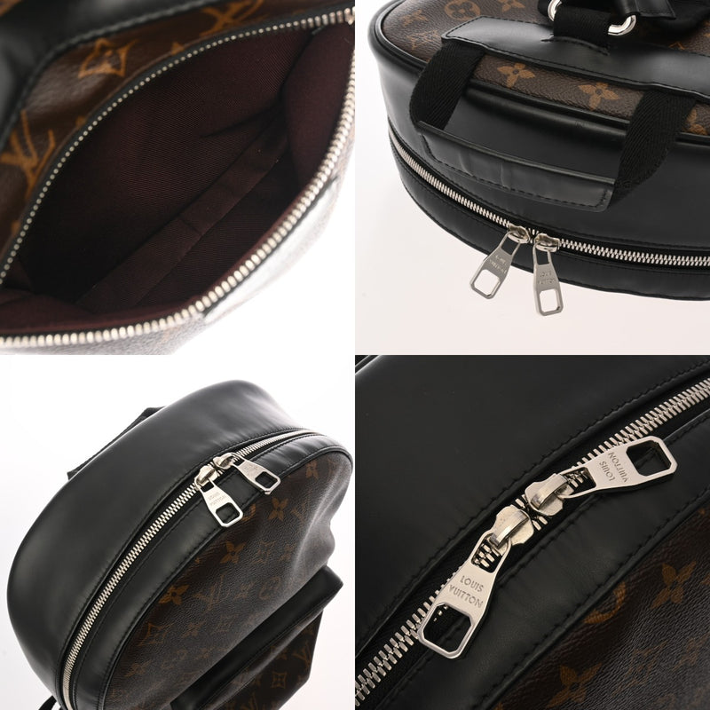LOUIS VUITTON ルイヴィトン モノグラム マカサー ジョッシュ 旧型 ブラウン/ブラック M41530 メンズ モノグラムキャンバス リュック・デイパック ABランク 中古 銀蔵