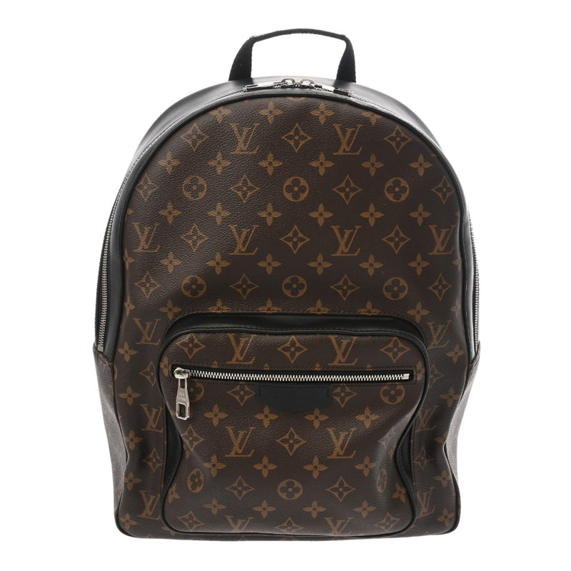 LOUIS VUITTON ルイヴィトン モノグラム マカサー ジョッシュ 旧型 ブラウン/ブラック M41530 メンズ モノグラムキャンバス リュック・デイパック ABランク 中古 銀蔵