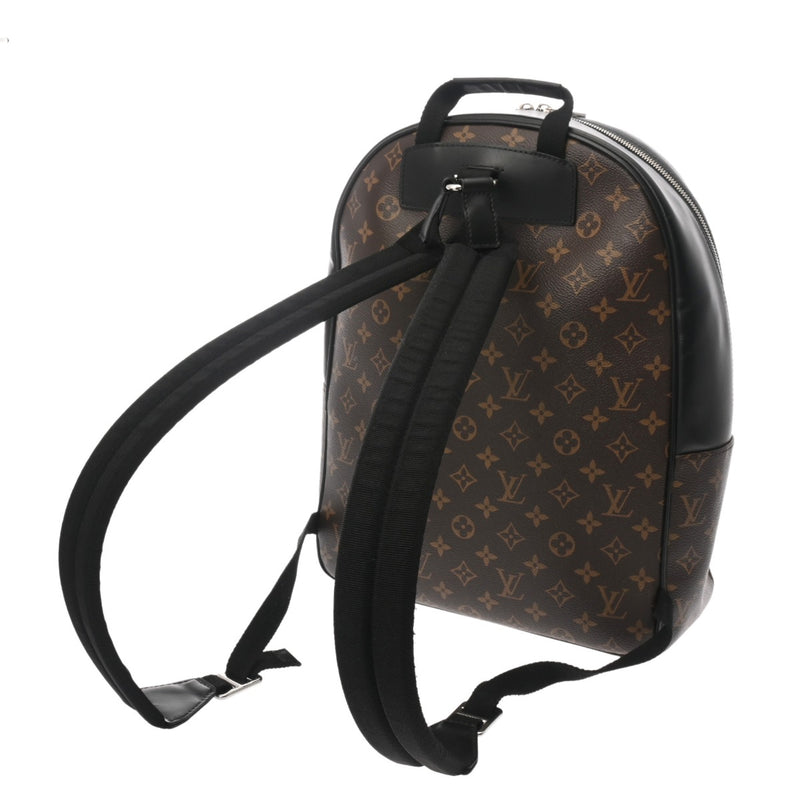 LOUIS VUITTON ルイヴィトン モノグラム マカサー ジョッシュ 旧型 ブラウン/ブラック M41530 メンズ モノグラムキャンバス リュック・デイパック ABランク 中古 銀蔵