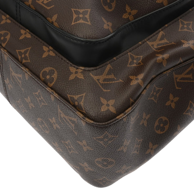 LOUIS VUITTON ルイヴィトン モノグラム マカサー ジョッシュ 旧型 ブラウン/ブラック M41530 メンズ モノグラムキャンバス リュック・デイパック ABランク 中古 銀蔵