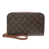 LOUIS VUITTON ルイヴィトン モノグラム オルセー ブラウン M51790 レディース モノグラムキャンバス セカンドバッグ ABランク 中古 銀蔵