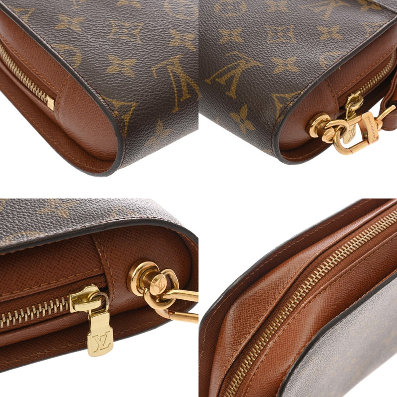 LOUIS VUITTON ルイヴィトン モノグラム オルセー ブラウン M51790 レディース モノグラムキャンバス セカンドバッグ ABランク 中古 銀蔵