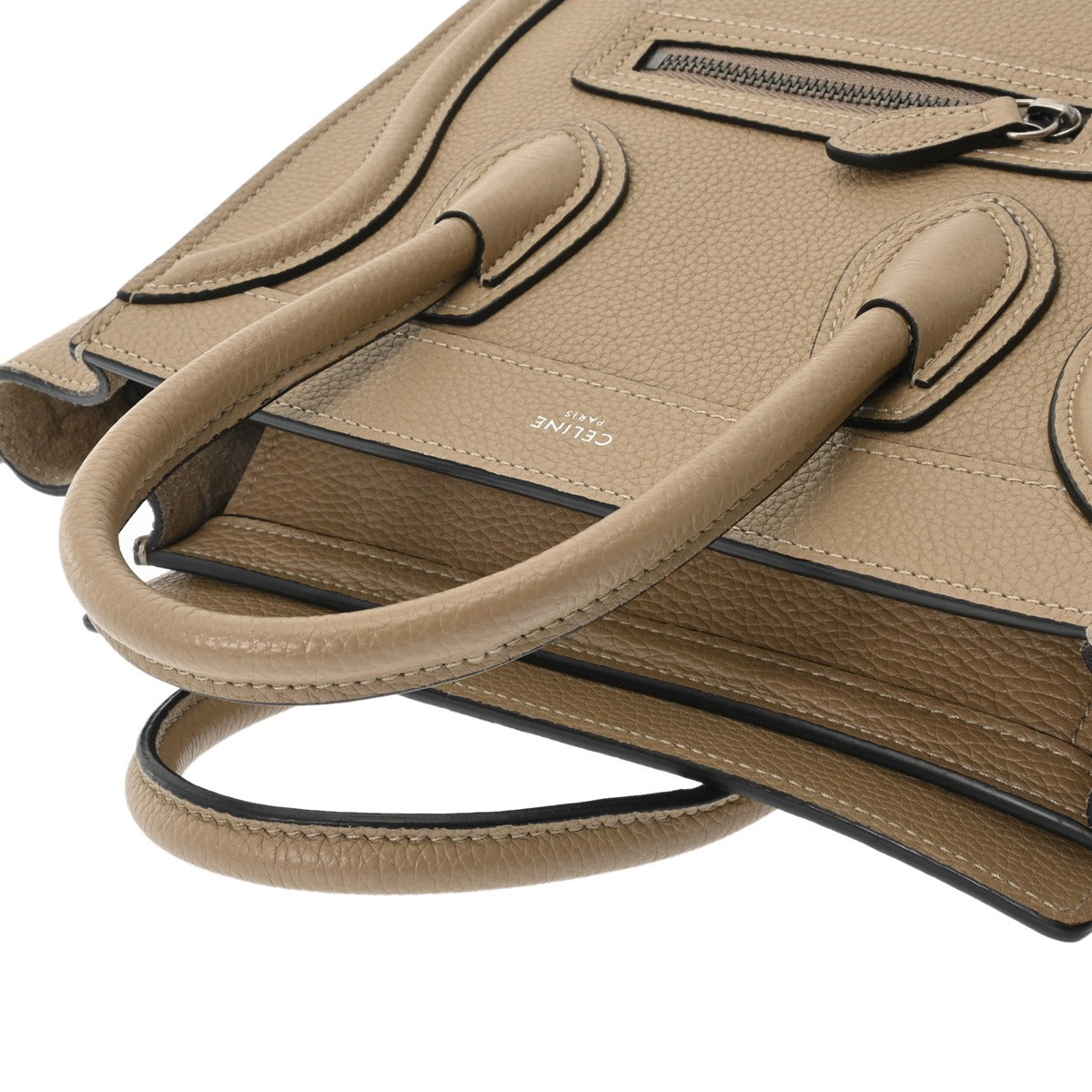 セリーヌ ラゲージ ナノショッパー 2WAY ベージュ レディース