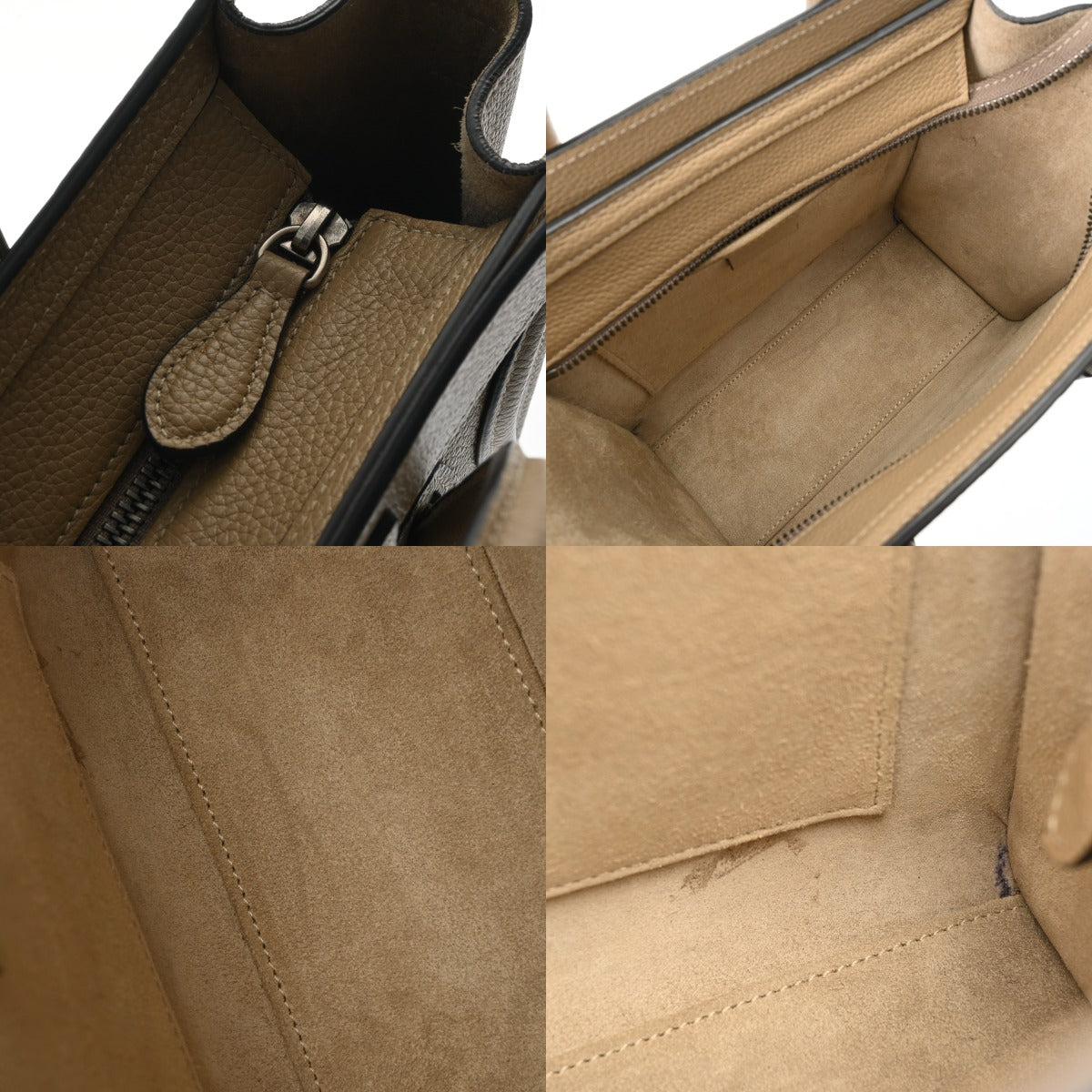 セリーヌ ラゲージ ナノショッパー 2WAY ベージュ レディース