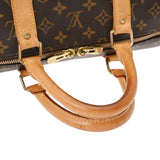 LOUIS VUITTON ルイヴィトン モノグラム キーポル 55 ブラウン M41424 ユニセックス モノグラムキャンバス ボストンバッグ Bランク 中古 銀蔵