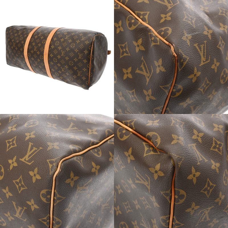 LOUIS VUITTON ルイヴィトン モノグラム キーポル 55 ブラウン M41424 ユニセックス モノグラムキャンバス ボストンバッグ Bランク 中古 銀蔵