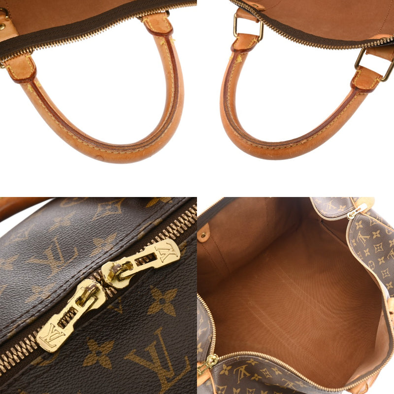 LOUIS VUITTON ルイヴィトン モノグラム キーポル 55 ブラウン M41424 ユニセックス モノグラムキャンバス ボストンバッグ Bランク 中古 銀蔵