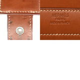 HERMES エルメス サック ア デペッシュ 38 エクリュ/フォーブ □E刻印(2001年頃) メンズ トワルアッシュ ヴォーバレニア ビジネスバッグ Bランク 中古 銀蔵