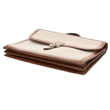 HERMES エルメス サック ア デペッシュ 38 エクリュ/フォーブ □E刻印(2001年頃) メンズ トワルアッシュ ヴォーバレニア ビジネスバッグ Bランク 中古 銀蔵