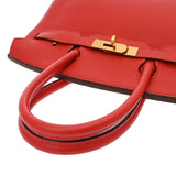 HERMES エルメス バーキン 30 ルージュトマト X刻印(2016年頃) レディース トリヨンクレマンス ハンドバッグ ABランク 中古 銀蔵