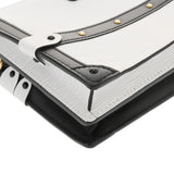 LOUIS VUITTON ルイヴィトン エピ トランククラッチ ホワイト/ノワール M52151 レディース エピレザー ショルダーバッグ Aランク 中古 銀蔵